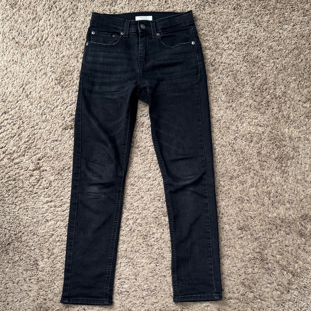 Levi Signature Boys Black Jeans Size 12
